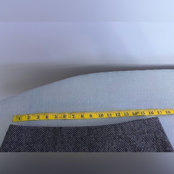 THEORY Abbot Herringbone Mini Skirt NWT Size 12 - Picture 7 of 8